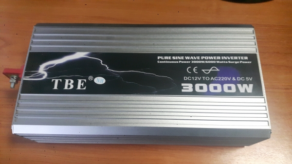Inverter 3000W (เครื่องแปลงไฟจากแบตเตอรี่เป็นไฟบ้าน)
