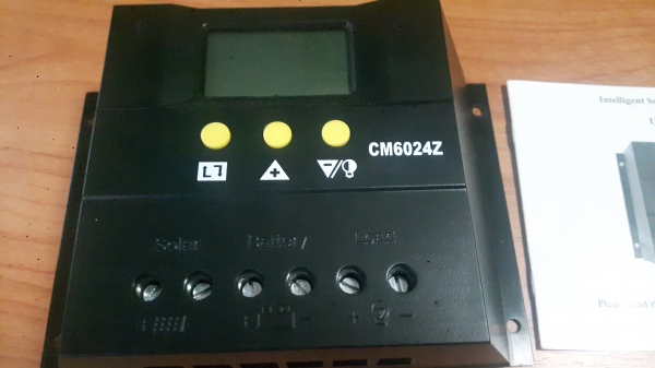 โซล่าคอนโทรลชาร์จเจอ ขนาด 60A 12V/24V PWM