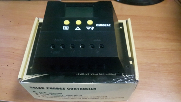 โซล่าคอนโทรลชาร์จเจอ ขนาด 60A 12V/24V PWM โซล่าคอนโทรลชาร์จเจอ ขนาด 60A 12V/24V PWM