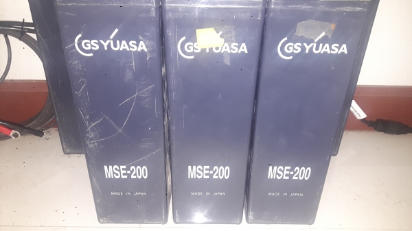 แบตเตอรี่ 2V 200Ah สภาพดีราคาถูก