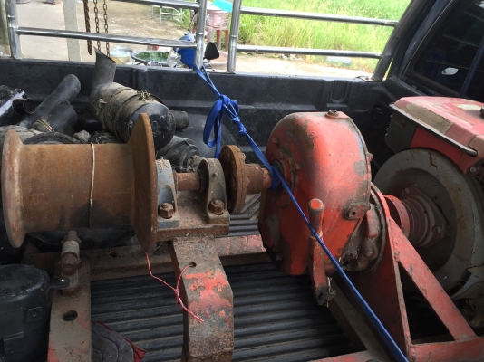 ขายกว้านพร้อมเครื่องยนต์คูโบต้า10แรง