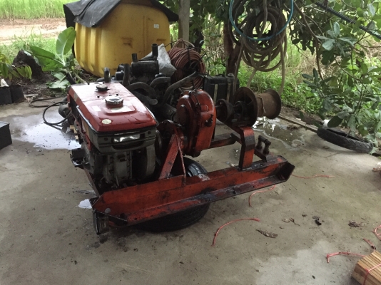 ขายกว้านพร้อมเครื่องยนต์คูโบต้า10แรง