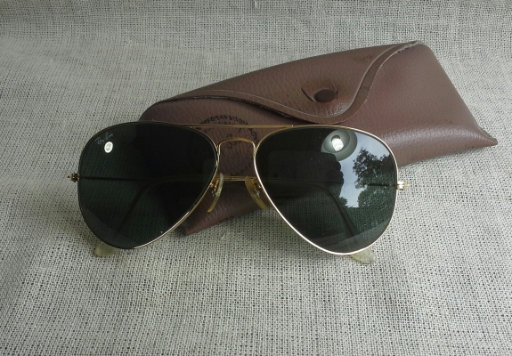 แว่นตาท่านนายพล อเมริกันวินเทจ ยุค &#039;70s &#039;เรย์-แบน แมคอาเธอร์&#039; ตัวเทพบุตร! Vintage B&a