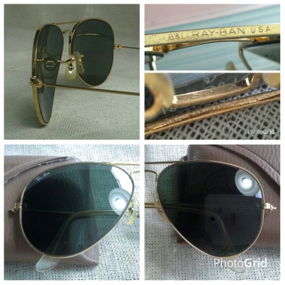 แว่นตาท่านนายพล  อเมริกันวินเทจ ยุค &#039;70s  &#039;เรย์-แบน แมคอาเธอร์&#039;  ตัวเทพบุตร!  Vintage B&amp;L RAY-BAN USA  ตัวแท้!  จริงใจ - ไม่จิงโจ้!