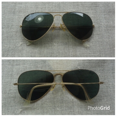 แว่นตาท่านนายพล  อเมริกันวินเทจ ยุค &#039;70s  &#039;เรย์-แบน แมคอาเธอร์&#039;  ตัวเทพบุตร!  Vintage B&amp;L RAY-BAN USA  ตัวแท้!  จริงใจ - ไม่จิงโจ้!
