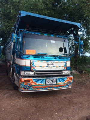 ขายรถสิบล้อ Heno สองเพลา ดั้มพ์ เครื่อง K13C 335แรง