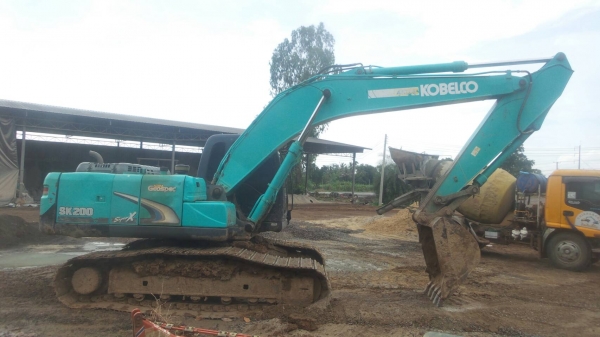 แบ็คโฮ KOBELCO SK-200 YN12 10,000 ชม. ราคา 1.7 ล้านต่อรอง แบ็คโฮ KOBELCO SK-200 YN12 10,000 ชม. ราคา 1.7 ล้านต่อรอง
