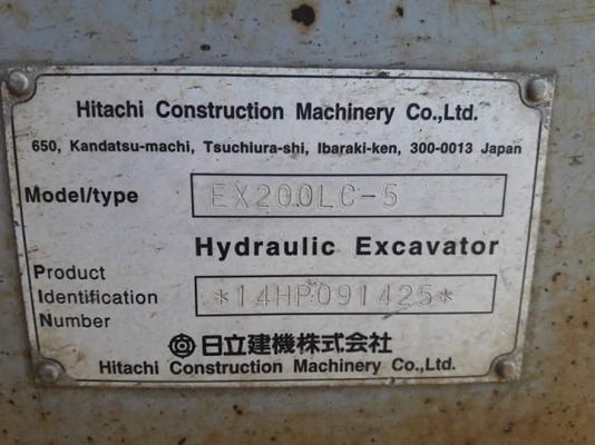 ขายHITACHI EX200LC-5 บูมยาว 16 เมตร เก่าญี่ปุ่นแท้ แทรค 80 5,XXX ชั่วโมง สภาพสวยมากๆๆ พร้อมใช้ โทร 089-3818694 ดวงนภา ขายHITACHI EX200LC-5 บูมยาว 16 เมตร เก่าญี่ปุ่นแท้ แทรค 80 5,XXX ชั่วโมง สภาพสวยมากๆๆ พร้อมใช้ โทร 089-3818694 ดวงนภา