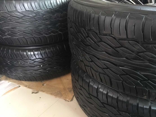 ล้อแม็กซ์ Lenso ขอบ 20 พร้อมยาง FALKEN 265/50/20 Made in japan ยางปี 16 ตอกเต็มๆ
