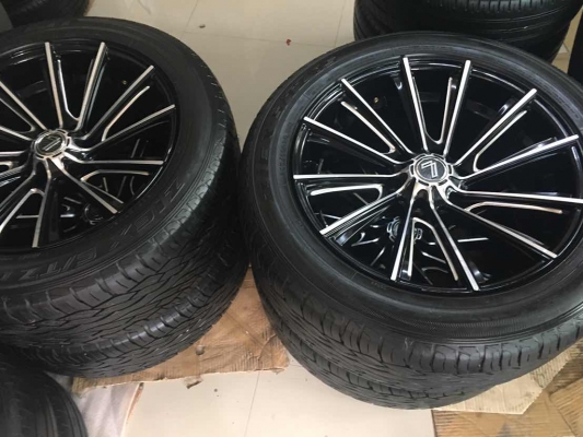 ล้อแม็กซ์ Lenso ขอบ 20 พร้อมยาง FALKEN 265/50/20 Made in japan ยางปี 16 ตอกเต็มๆ