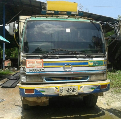 สิบล้อ ฮีโน่ FM1J 220HP 2 เพา ปี40 ดั้มกะบะมีเนียม มีระบบลากลูก รถห้าง สภาพดีสวยพร้อมใช้งาน ทะเบียนพร้อมโอน