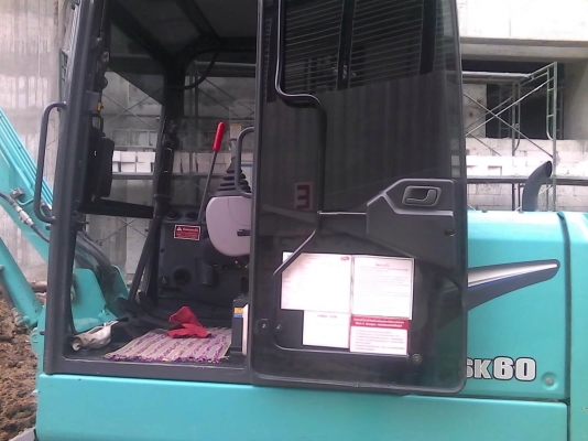 ขายด่วน รถขุด SK60-8 รถออกห้างมา รถสวยพร้อมใช้งาน