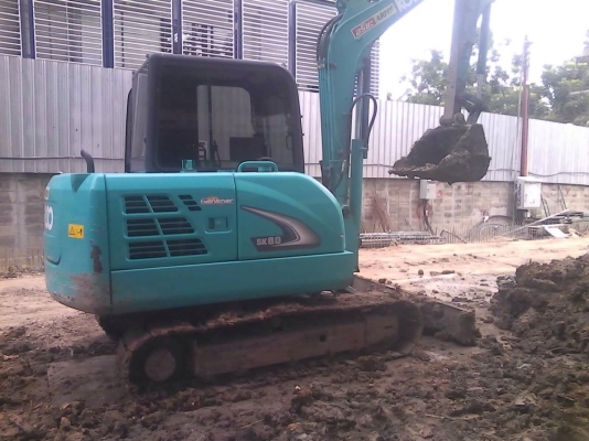ขายด่วน รถขุด SK60-8 รถออกห้างมา รถสวยพร้อมใช้งาน