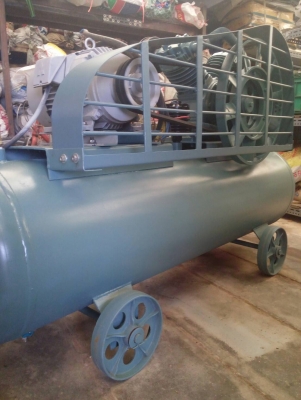 (ลดราคาเหลือเพียง 25,000 บาท!!)ปั้มลมพูม่า สองสูบ ไฟ 3 สาย มือสอง ซ่อมใหม่ สภาพดีมาก