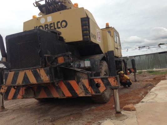 ขายรถเครนมือสองขนาด 45 ตัน สนใจติดต่อคุณรัตนศักดิ์ โทร.081-7621704