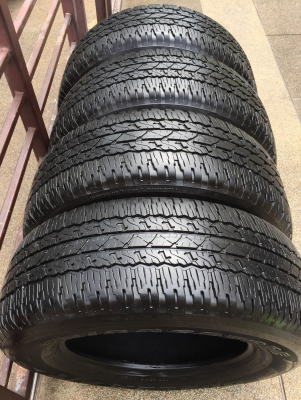ยาง Bridgestone 265 65 17 กลางปี15 ดอกเต็ม ใช้ยาว ราคาไม่แพง