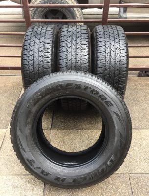 ยาง Bridgestone 265 65 17 กลางปี15 ดอกเต็ม ใช้ยาว ราคาไม่แพง