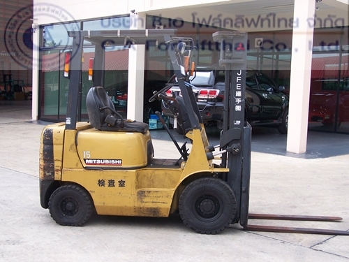 ขาย รถโฟล์คลิฟท์ MITSUBISHI รุ่น KFG15 ขาย รถโฟล์คลิฟท์ MITSUBISHI รุ่น KFG15