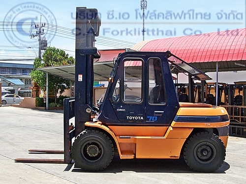 ขาย รถโฟล์คลิฟท์ TOYOTA รุ่น 5-FD70