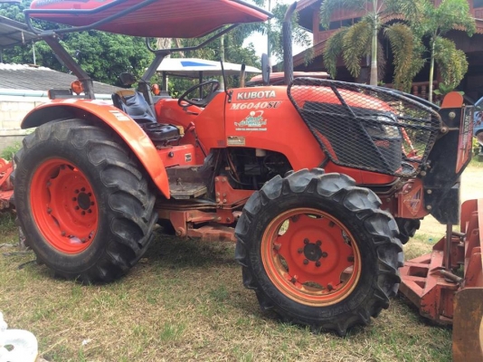 คูโบต้าm6040su พร้อมอุปกรณ์