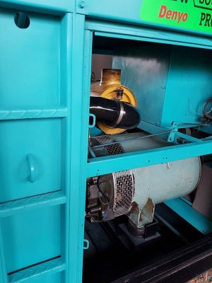 ขายเครื่องปั่นไฟ Denyo 150 Kva เครื่อง มิตซู 6D24 พร้อมใช้งาน 0818481185