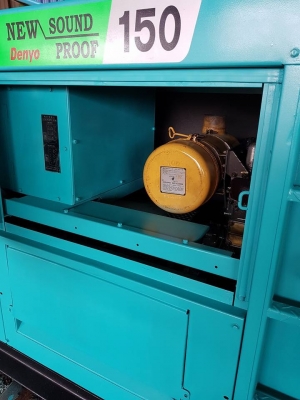 ขายเครื่องปั่นไฟ Denyo 150 Kva เครื่อง มิตซู 6D24 พร้อมใช้งาน 0818481185