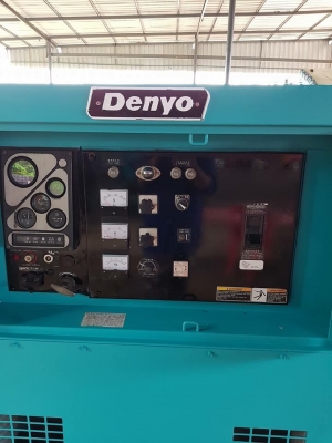 ขายเครื่องปั่นไฟ Denyo 150 Kva เครื่อง มิตซู 6D24 พร้อมใช้งาน 0818481185
