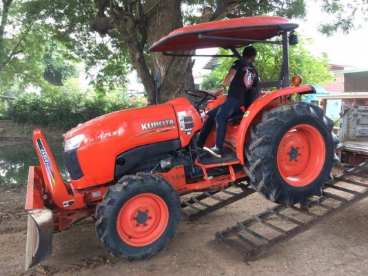 ปัญญาแทรคเตอร์ จัดให้.คูโบต้าL4708 สภาพสวย พร้อมลุยงาน พร้อมอุปกรณ์ใบมีดคานล่างและผาน6&times;24CMT จัดส่งอำเภอบางระกำจังหวัดพิษณุโลก