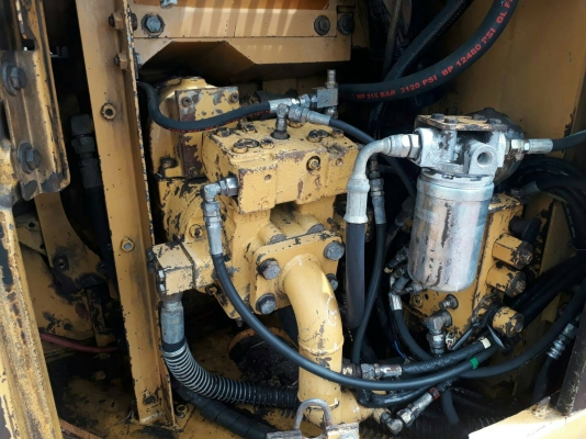 ขายแคท313Bไฟ้ฟ้าครบเอกสารเล่มทะเบียนรถเก่านอกเดิมทั้งคัน