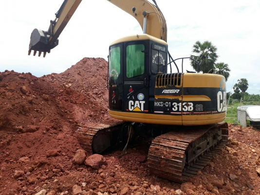 ขายแคท313Bไฟ้ฟ้าครบเอกสารเล่มทะเบียนรถเก่านอกเดิมทั้งคัน