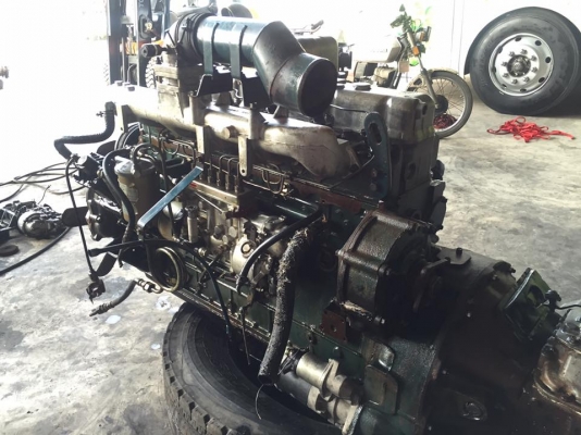 ขายเครื่อง Nissan PE6 230 แรงม้า ปั่นปูน