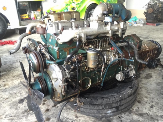 ขายเครื่อง Nissan PE6 230 แรงม้า ปั่นปูน