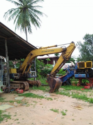 ขายยกชุด1,100,000จำนวน5คันติดต่อ0986288979ตามรูปเลยคับแบคโฮ PC150-3 รถไถยันมา49แรง  รถดั้มFC117 และKM110ต่อดั้มใหม่