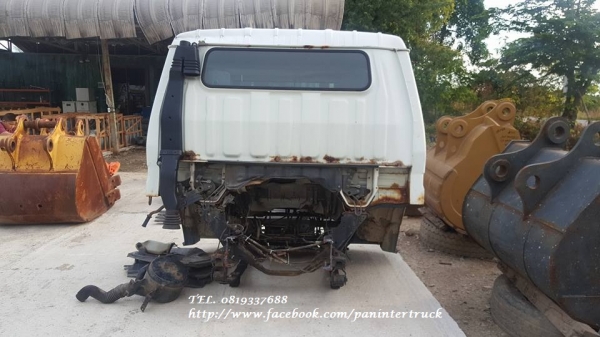FROM JAPAN*หัวเก๋งรถบรรทุก 6 ล้อกลาง / CABIN TOYOTA DYNA  :BU212 -350-400 / (รุ่นยกหัวได้ /มีแหนบ /คัสซี ) ราคาเพียง 68,000 บาท สนใจรีบติดต่อ 0819337688,  line id 0819337688 http://www.facebook.com/panintertruck