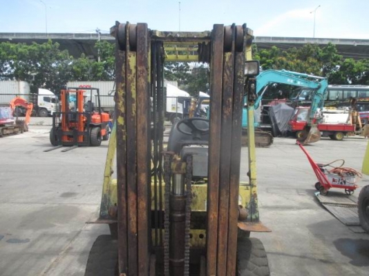 ขายโฟคลิฟ MITSUBISHI  รุ่น FG20 เครื่อง 4G63 เชื้อเพลิง เบนซิล ขนาด 2.5 ตัน 3ท่อน/สูง4 เมตร ขาย 115,000 บาท