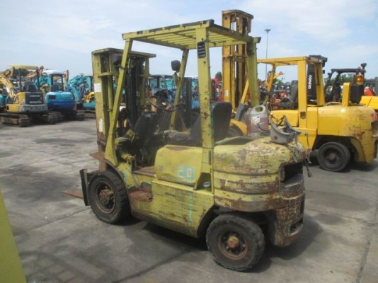 ขายโฟคลิฟ MITSUBISHI  รุ่น FG20 เครื่อง 4G63 เชื้อเพลิง เบนซิล ขนาด 2.5 ตัน 3ท่อน/สูง4 เมตร ขาย 115,000 บาท