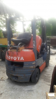 ขายรถยก(โฟคลิฟ) ยี่ห้อ TOYOTA รุ่น 6FG15 เกียร์ ออโต้ รถเก่าจากนอก ยกได้ 3เมตร ขาย115,000บาท ขายรถยก(โฟคลิฟ) ยี่ห้อ TOYOTA รุ่น 6FG15 เกียร์ ออโต้ รถเก่าจากนอก ยกได้ 3เมตร ขาย115,000บาท