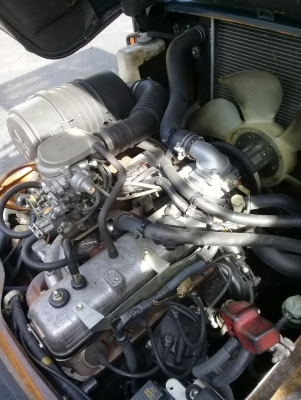 +++ ขายโฟล์คลิฟท์  TOYOTA 7FG15  ขนาด  1.5  ตัน  (รถนอก นำเข้า)   เครื่องยนต์เบนซิน  แก๊ส  เสา  4  เมตร  เกียร์ออโตเมติค  งา 1,070  มม.  ยางตัน