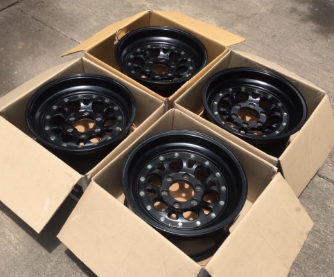 ล้อหยดน้ำ Weld 17x9 ออฟ 0 สภาพใหม่กริ๊บๆ 4วง