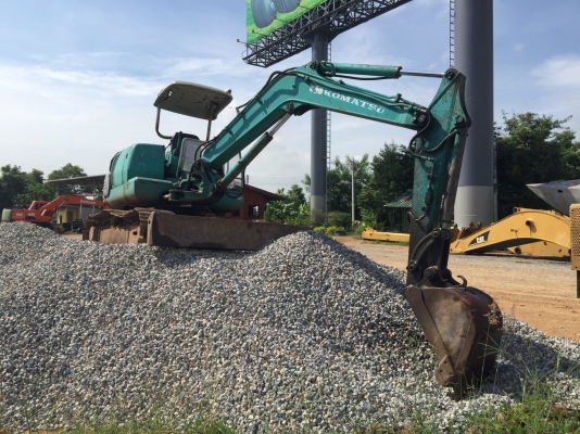 ขายด่วน!!!Komatsu PC40-7 มีไลน์หัวเจาะสภาพพร้อมใช้ค่ะ