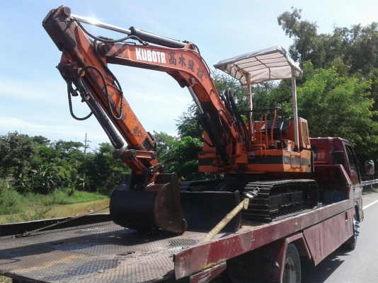 ขายด่วนรถแบคโฮKUBOTAคูโบต้าKH35เทียบเท่าPC35เครื่องคูโบต้า3สูบปั่มแรงรถนอกเพิ่งนำเข้ามาใหม่ยังไม่เคยใช้งานในเมืองไทยเลย