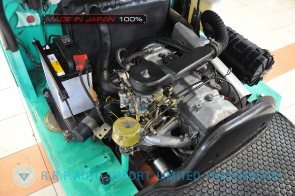 ขายรถโฟล์คลิฟท์มือสอง MITSUBISHI รุ่น FG15-51923 นำเข้าจากประเทศญี่ปุ่น 100\% ไม่เคยใช้งานในไทย