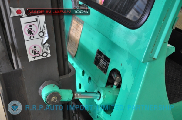 ขายรถโฟล์คลิฟท์มือสอง MITSUBISHI รุ่น FG15-51923 นำเข้าจากประเทศญี่ปุ่น 100\% ไม่เคยใช้งานในไทย