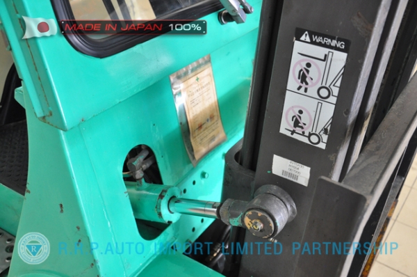 ขายรถโฟล์คลิฟท์มือสอง MITSUBISHI รุ่น FG15-51923 นำเข้าจากประเทศญี่ปุ่น 100\% ไม่เคยใช้งานในไทย