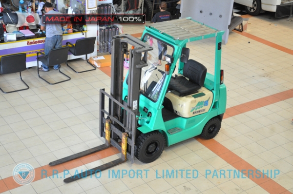 ขายรถโฟล์คลิฟท์มือสอง MITSUBISHI รุ่น FG15-51923 นำเข้าจากประเทศญี่ปุ่น 100\% ไม่เคยใช้งานในไทย