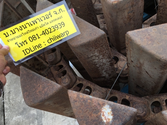 pc200 โซ่+แผ่นแทรคตีนเป็ด เก่านอก