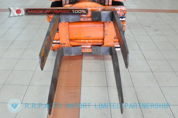 ขายรถโฟล์คลิฟท์มือสอง TOYOTA รุ่น 7FG25-16316 นำเข้าจากประเทศญี่ปุ่น 100\% ไม่เคยใช้งานในไทย