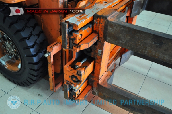 ขายรถโฟล์คลิฟท์มือสอง TOYOTA รุ่น 7FG25-16316 นำเข้าจากประเทศญี่ปุ่น 100\% ไม่เคยใช้งานในไทย