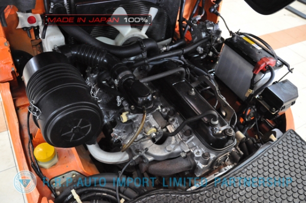 ขายรถโฟล์คลิฟท์มือสอง TOYOTA รุ่น 7FG25-16316 นำเข้าจากประเทศญี่ปุ่น 100\% ไม่เคยใช้งานในไทย