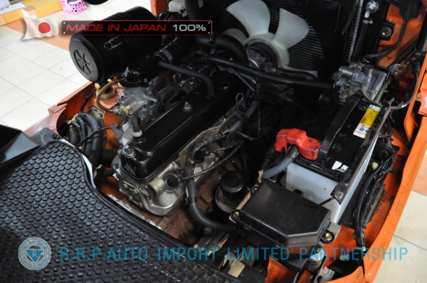 ขายรถโฟล์คลิฟท์มือสอง TOYOTA รุ่น 7FG25-16316 นำเข้าจากประเทศญี่ปุ่น 100\% ไม่เคยใช้งานในไทย